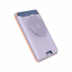 PopSockets Softgoods PopWallet+ for MagSafe with Adapter Pale Lavender