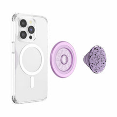 PopSockets PopGrip for MagSafe Round with Adapter Ring Sugar Plum Speckle