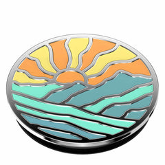 PopSockets PopGrip Enamel Mountain Rays