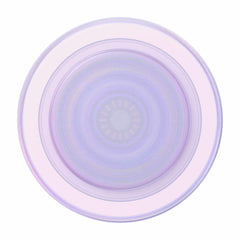 PopSockets PopGrip For MagSafe Round with Adapter Ring Opalescent Clear