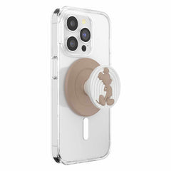 PopSockets PopGrip for MagSafe Round with Adapter Ring Latte Mickey
