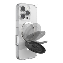 PopSockets PopGrip Kick Out for MagSafe Round with Adapter Black