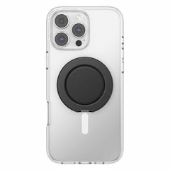 PopSockets PopGrip Kick Out for MagSafe Round with Adapter Black