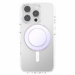 PopSockets PopGrip for MagSafe Round with Adapter Iridescent White