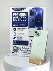 iPhone 15 - 128GB - Green - Cellular Magician Certified Pre-Owned
