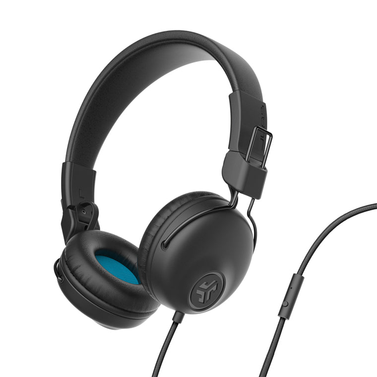 JLab Studio On-Ear Wired Headphone Black