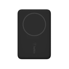 Belkin BoostCharge Magnetic Portable 5W 3000 mAh Wireless Charger Black