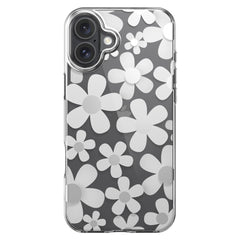 SwitchEasy Fleur 3D Case White for iPhone 16