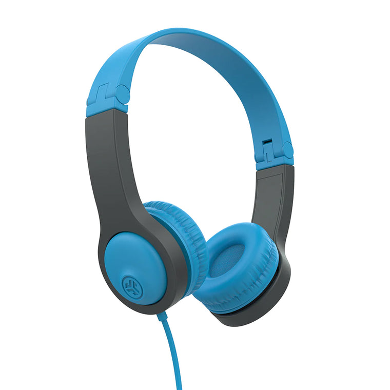 JLab JBuddies Folding Wired Headphones Gen2 Blue/Gray