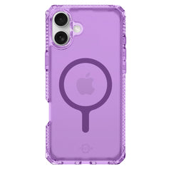 ITSKINS Hybrid_R Vapor MagSafe Case Light Purple for iPhone 16