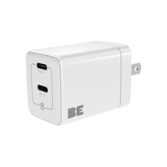 Blu Element Wall Charger Dual USB-C 35W Bulk White