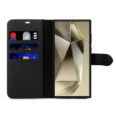 Blu Element Folio 2 in 1 Case Black for Samsung Galaxy S25 Ultra