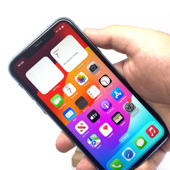 iPhone XR (2018) - 64 GB - Blue - Cellular Magician Cell Phone Certified