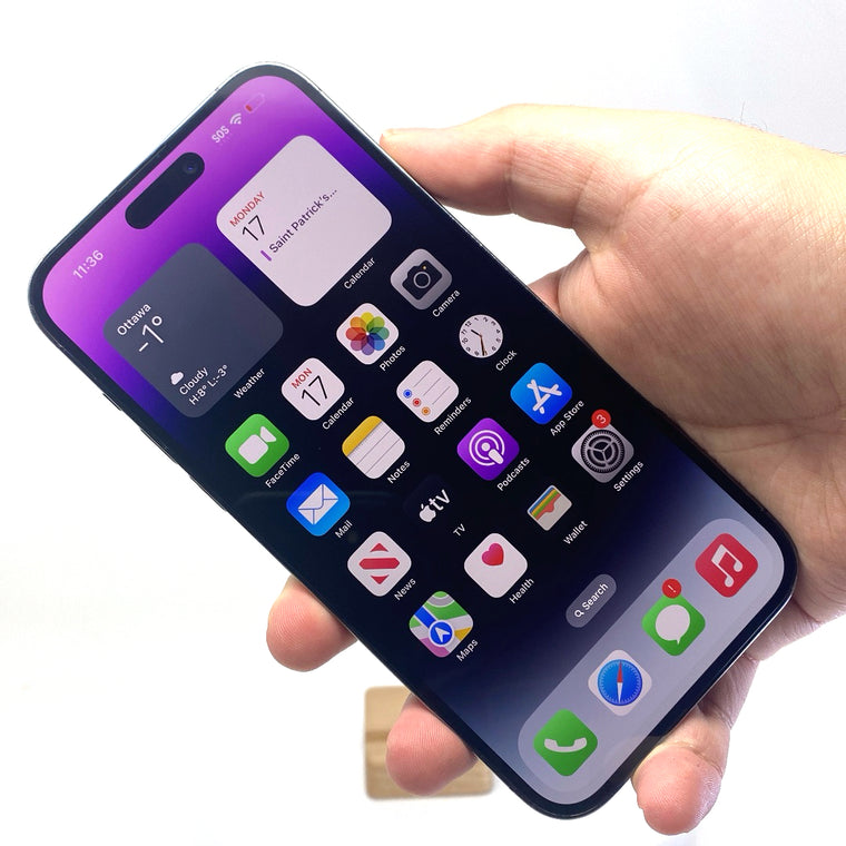 iPhone 14 Pro  Max - 128 GB - Deep Purple - Cellular Magician Cell Phone Certified