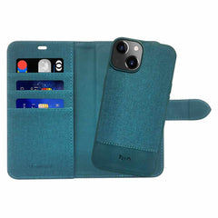 Blu Element 2 in 1 Folio Case Teal Green for iPhone 14 Plus
