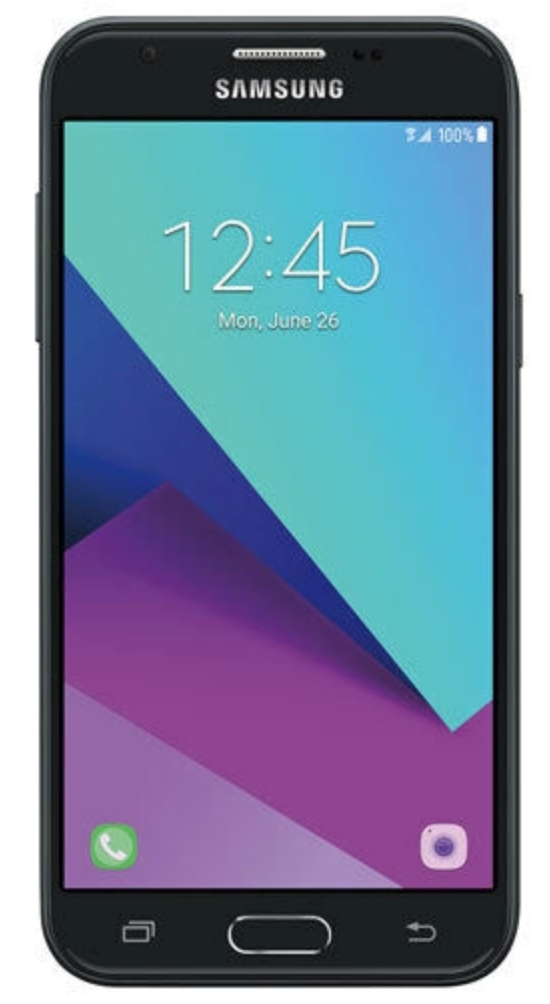 Samsung J3 Prime Black/Gray Certified Pre-Owned