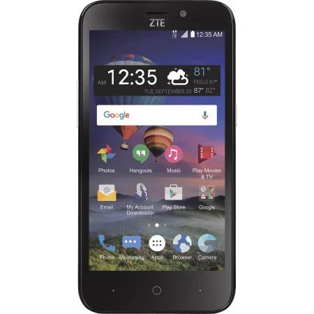 ZTE ZFive G 8GB - Black - Cellular Magician Certified Pre-Owned