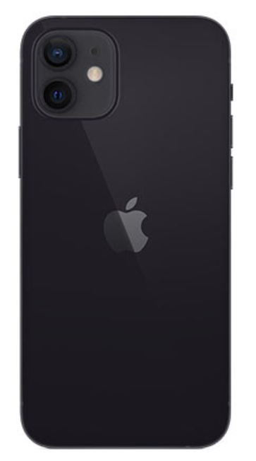 iPhone 12 (2020) - 64 GB - Black - Cellular Magician Cell Phone Certified