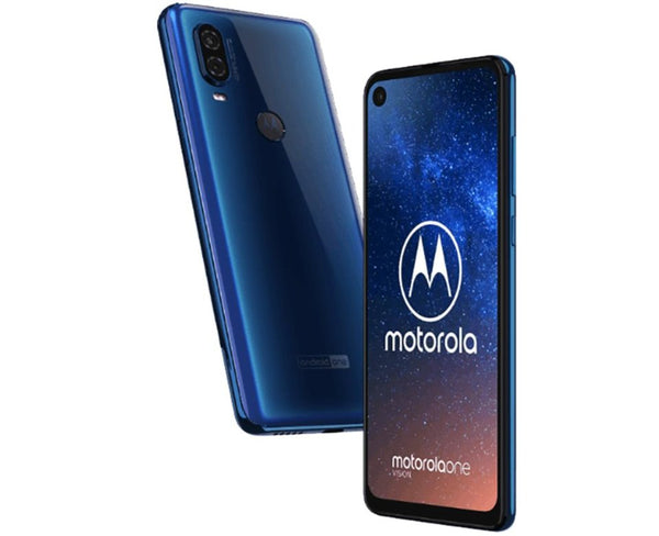 Motorola One Vision 128 GB  Black Certified Pre-Owned